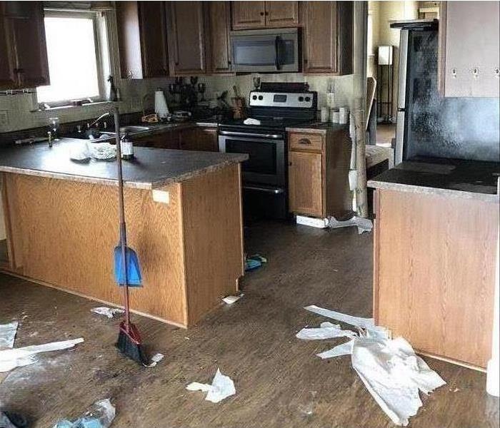 Kitchen Water Damage