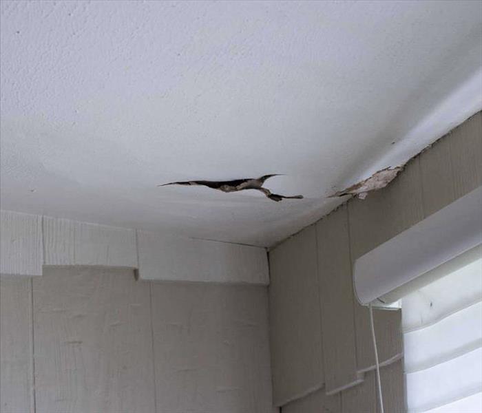 ceiling water damage