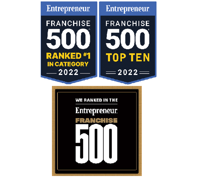 Entrepreneur 500 rank badges